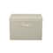 Household Essentials Canvas Storage Boxes with Lids, 2ct.